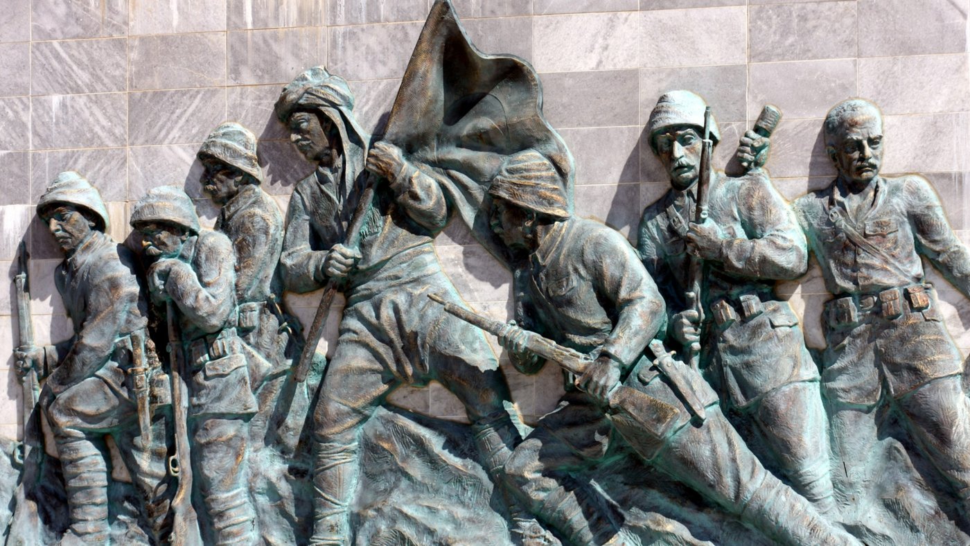 Memorial at Canakkale province