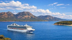 Grand Princess scenic cruising