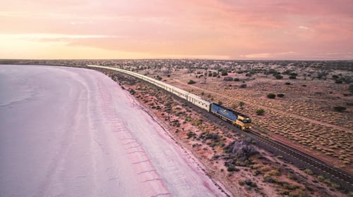 Indian Pacific - Lake Hart