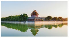 CHINA Destination Beijing Forbidden City Sunset