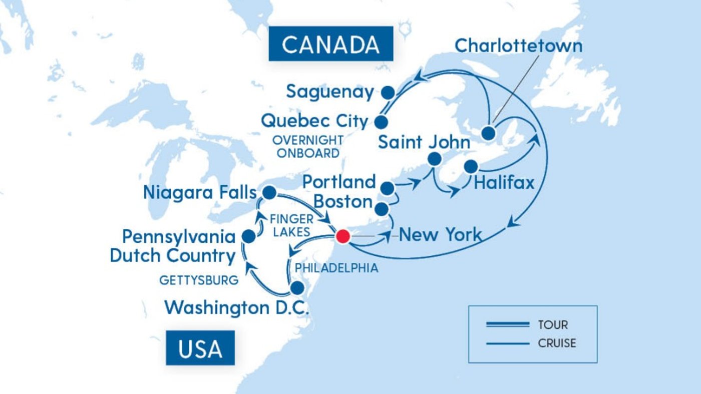  Niagara ad East Coast Exploration Voyage