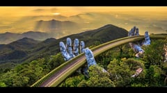 VIETNAM - Golden Hand Bridge