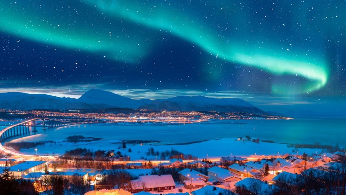 NORWAY - Tromso - Sandnessundet - Bridge
