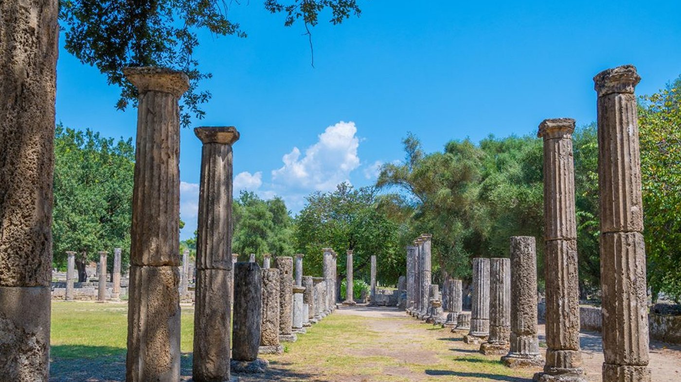 Olympia is the historical birthplace of the ancient Olympic Games, located in the western Peloponnese region of Greece.