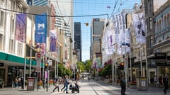 Bourke St Mall, Melbourne