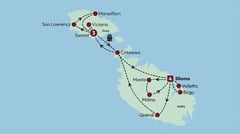 Tour Map - Malta Highlights