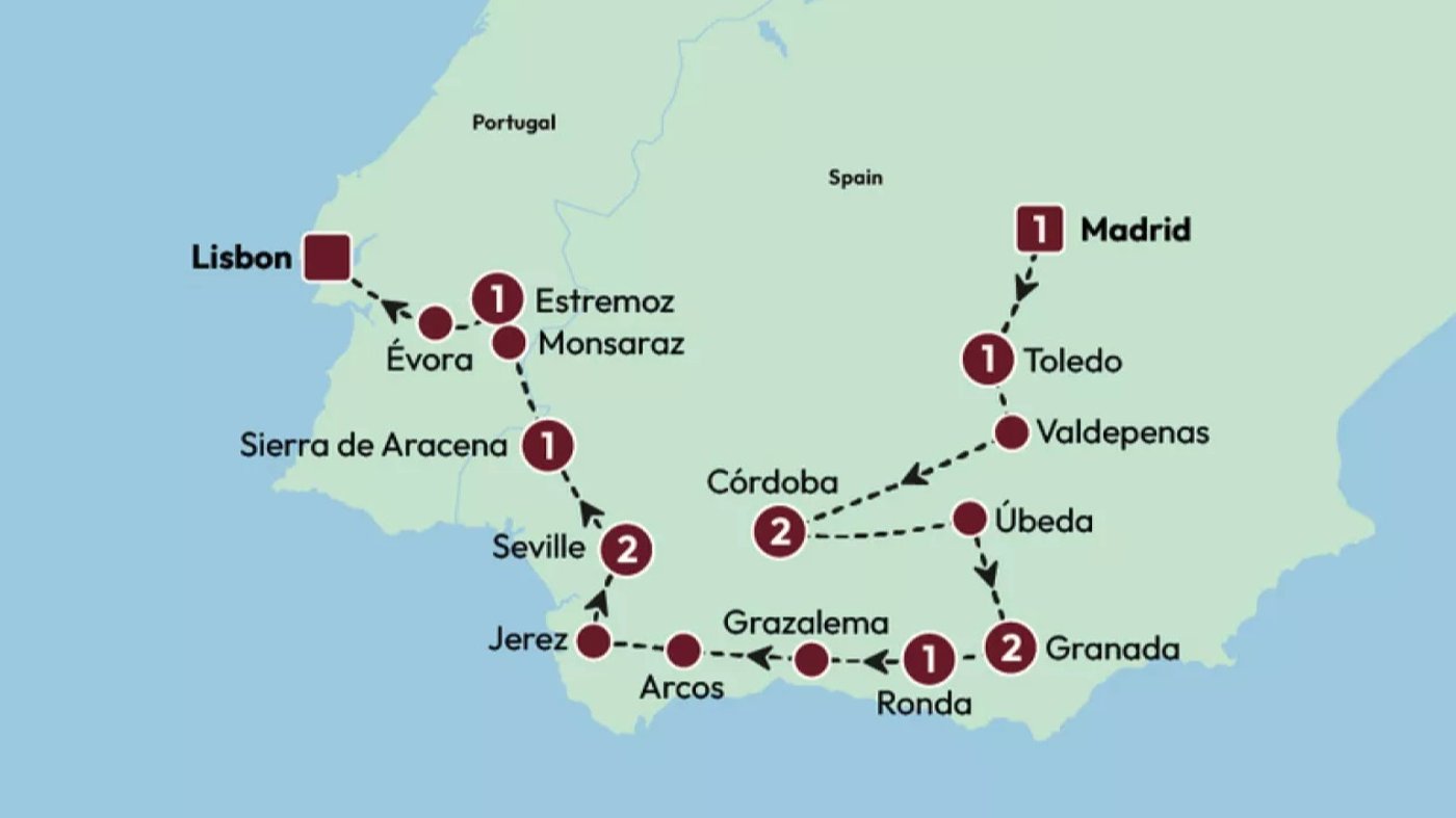 Tour Map