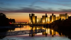 Caernarfon Castle, Caernarfon, Wales