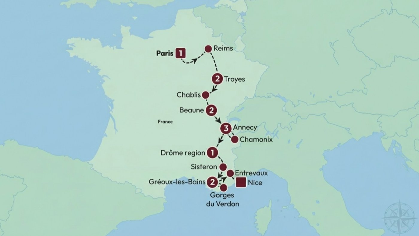 Tour Map