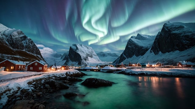 Northern Lights & Scenic Norway Rail Journey & Sail