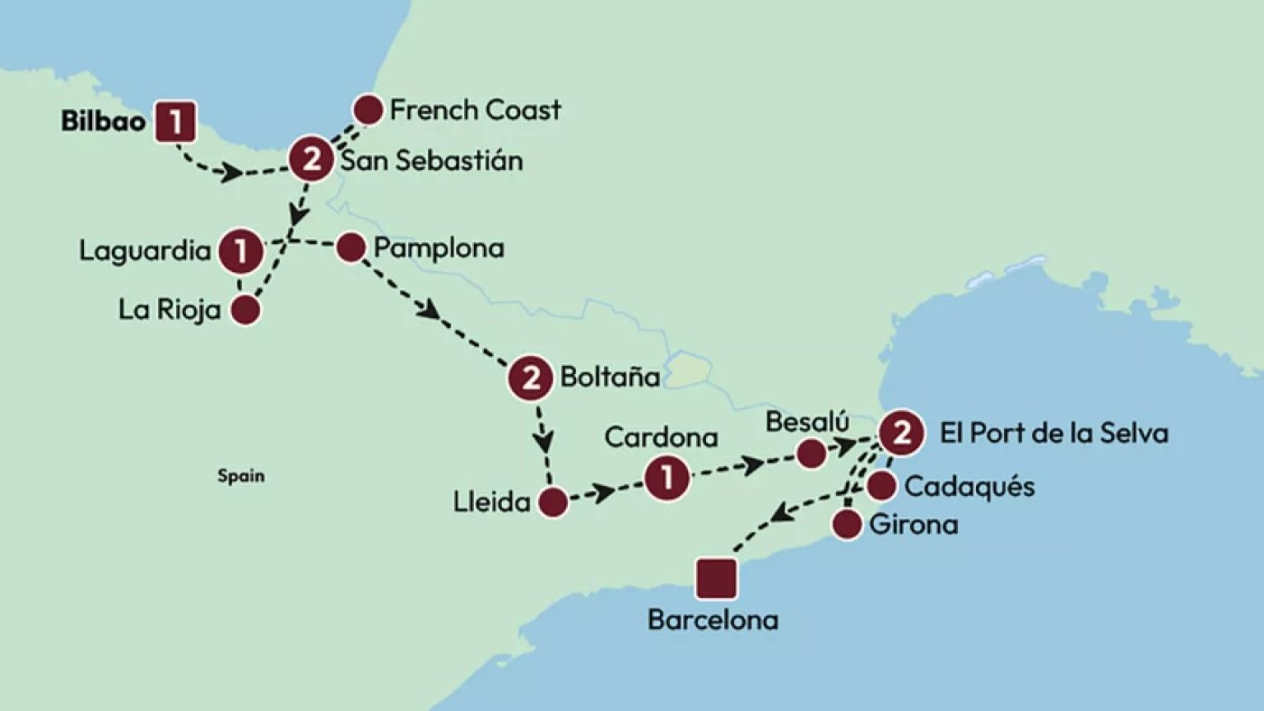 Tour Map